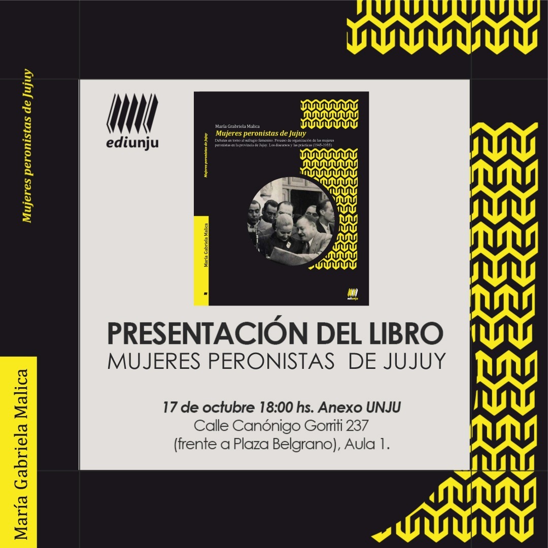 Libro Mujeres Peronistas de Jujuy