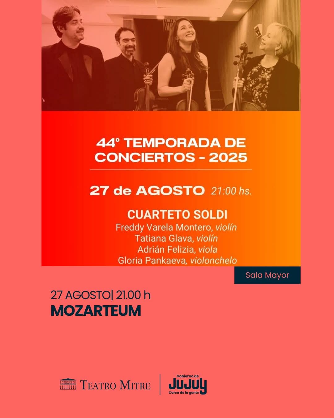 Mozarteum, cuarteto Soldi